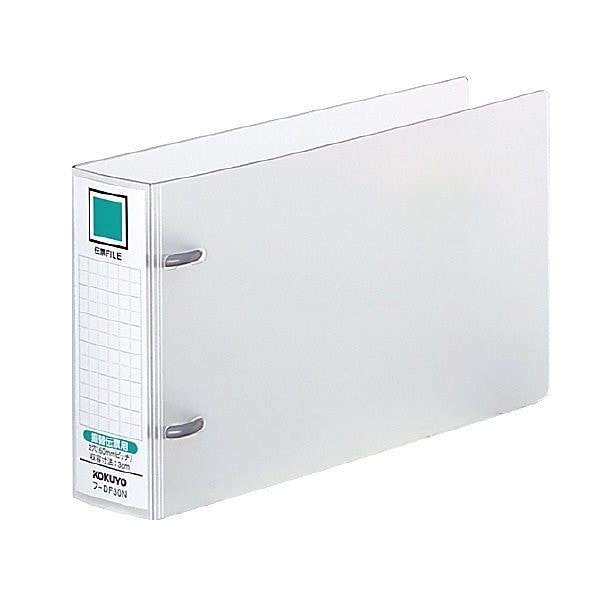 （まとめ買い）伝票ファイル 振替伝票用 2穴 30ミリとじ フ-DF30N [x10]