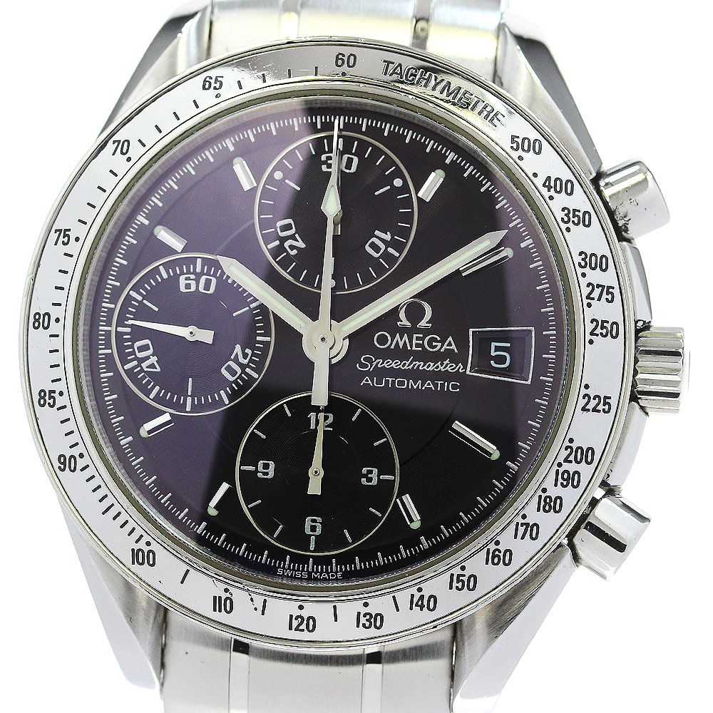 オメガ OMEGA 3513.50 スピードマスター デイト クロノグラフ 自動巻き メンズ _636696【中古】