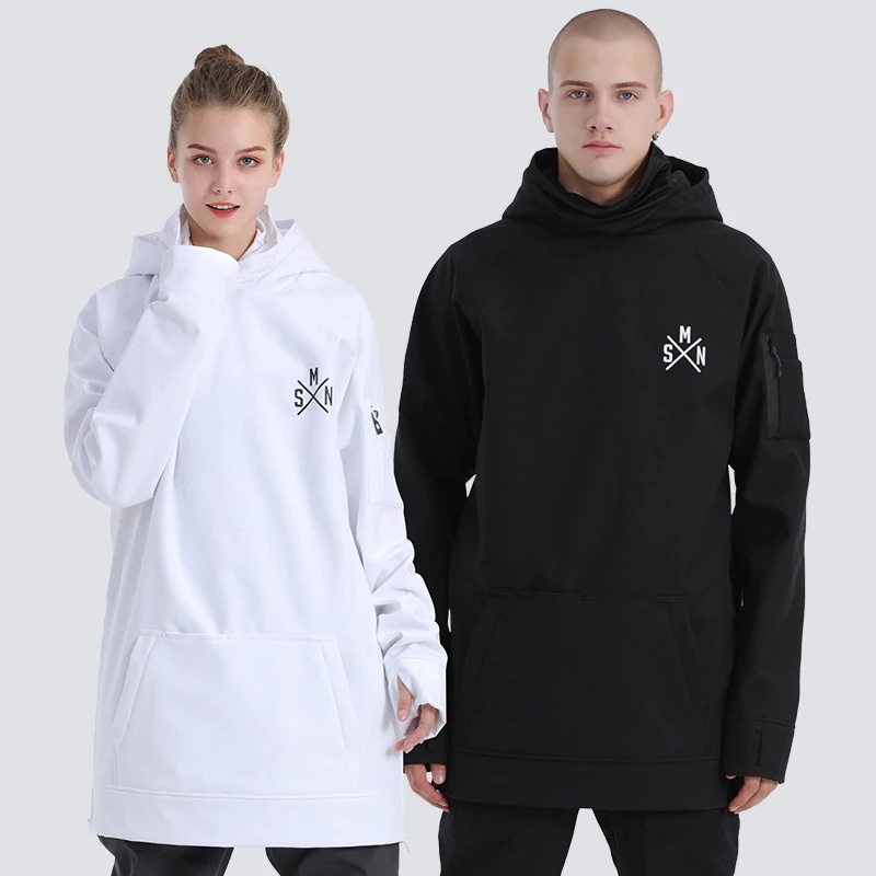 スノーボード ウェア プルオーバー パーカー 単品 ロング丈 メンズ レディース スノーウェア スキーウェア スノボ 防風防水防雪防寒保温通気 耐摩擦 韓国 Snowboardwear 2023 9,110円