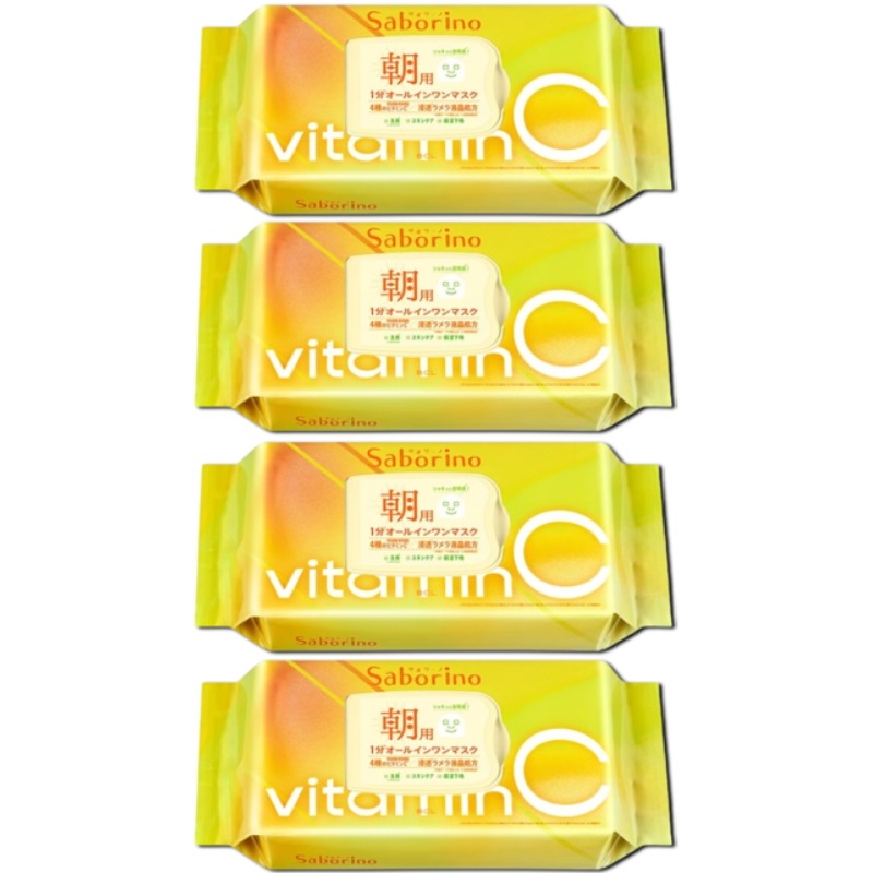 【まとめ買い】 4個サボリーノ 目ざまシート ビタットC 30枚入り