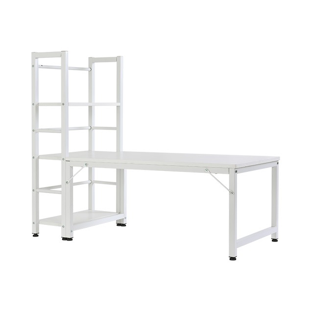 【国内発送,送.料無料】A70【通常価.格4800 大手バイヤー様募集中】【ホワイト】 ロータイプデスク パソコンデスク 実用な一体分離両用　溢れる天然木の魅力　省スペース 3段シェルフ付 座デスク