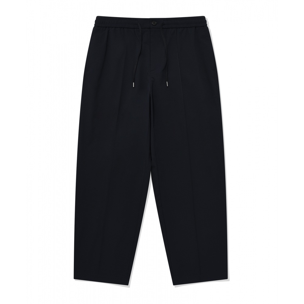 COVERNATワイドテーパードパンツネイビー