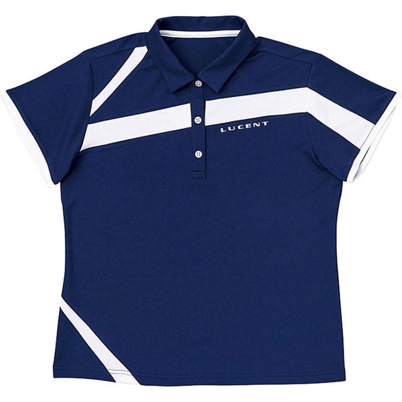 LUCENT(ルーセント) レディース ゲームシャツ ネイビー テニス ゲームシャツ ウィメンズ (xlp4946)