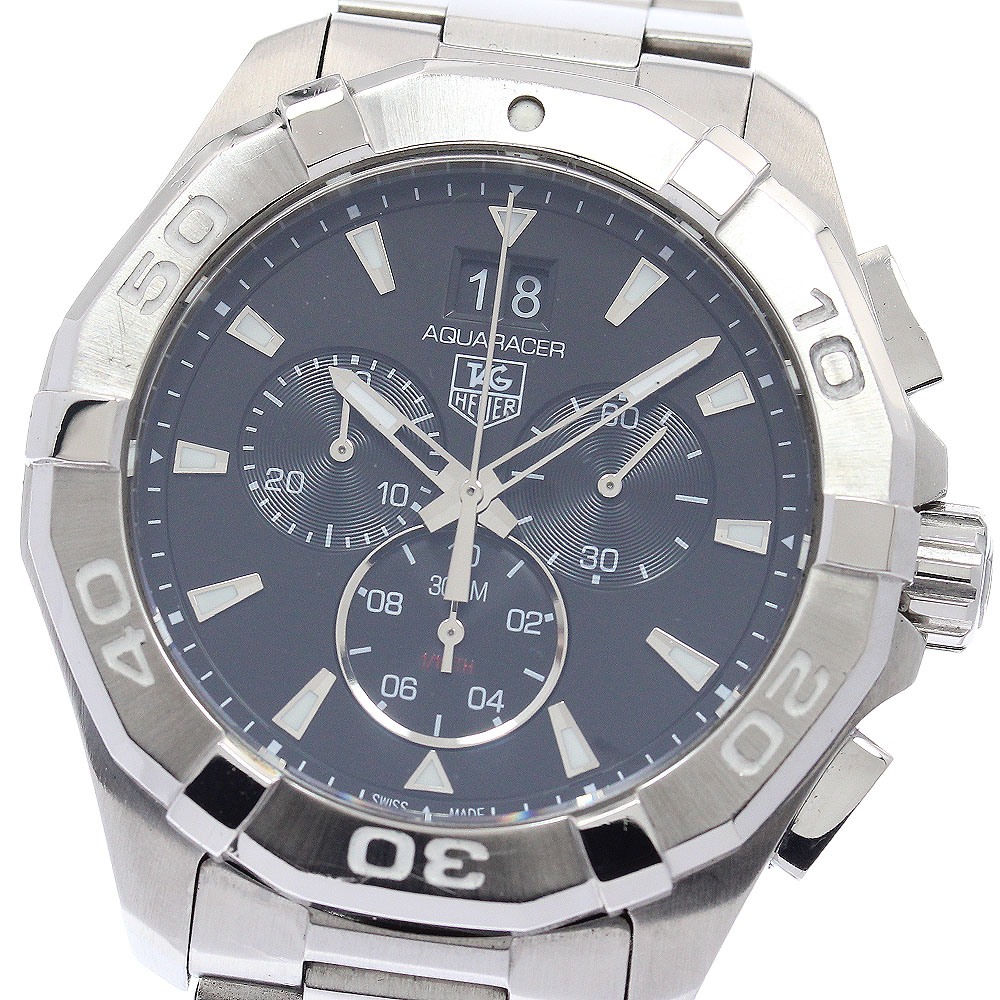 タグホイヤー TAG HEUER CAY1110 アクアレーサー デイト クロノグラフ クォーツ メンズ _955388【中古】