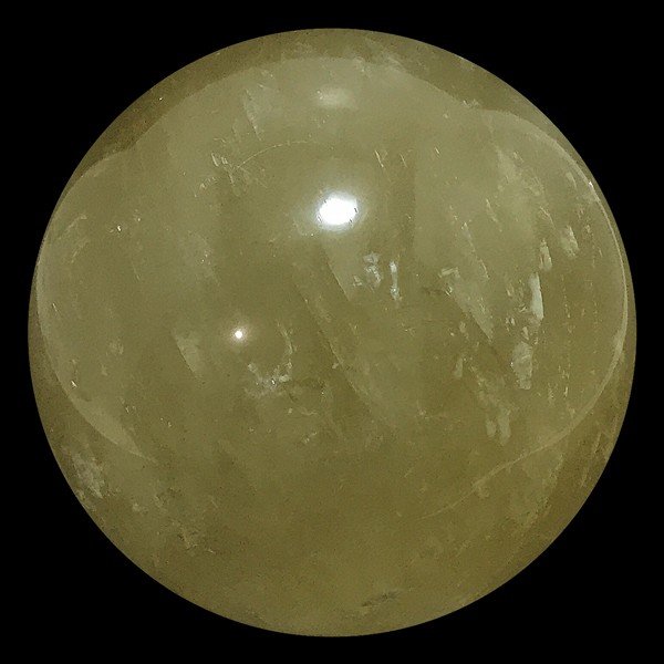 カルサイト 丸玉 約91mm /スピリチュアルインテリア パワーストーン 磨き石 一点もの