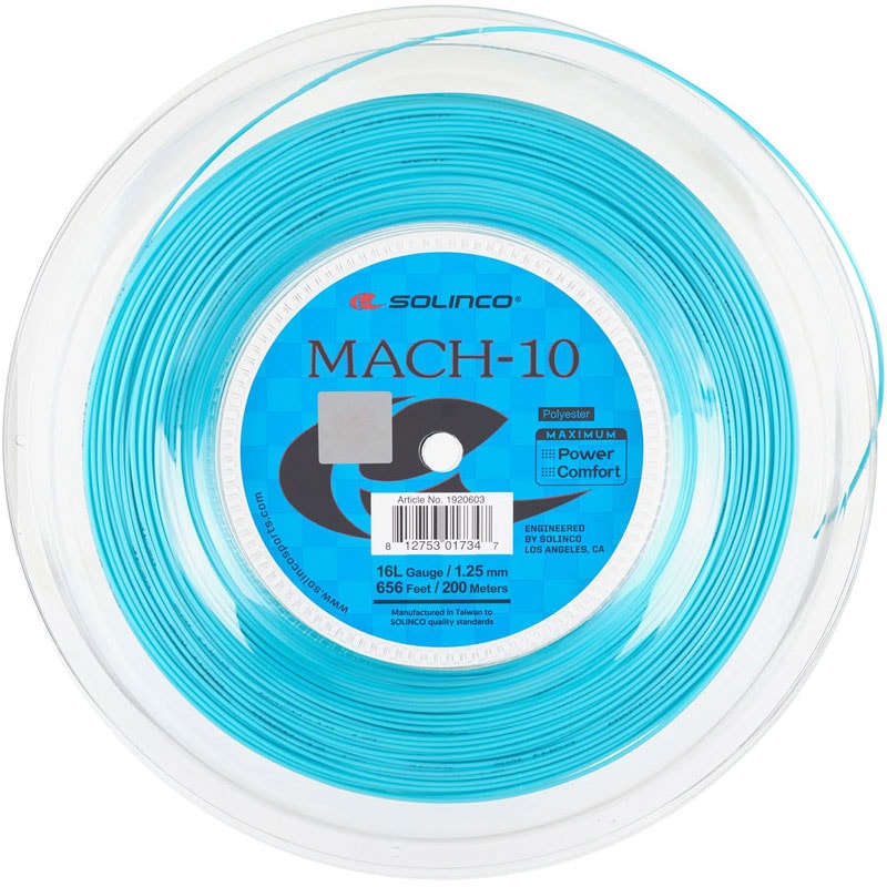 【ロット販売：入り数3】 Kimony キモニー MACH-10 テニス 硬式ガット ksc790