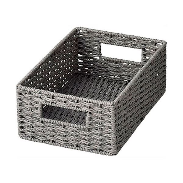 [5セット] ちどり産業 ペーパーバスケットクォータータイプ グレー CH-403GYX5