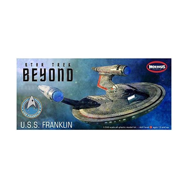USS Franklin (Star Trek Beyond) 1:350 Model Kit 並行輸入品