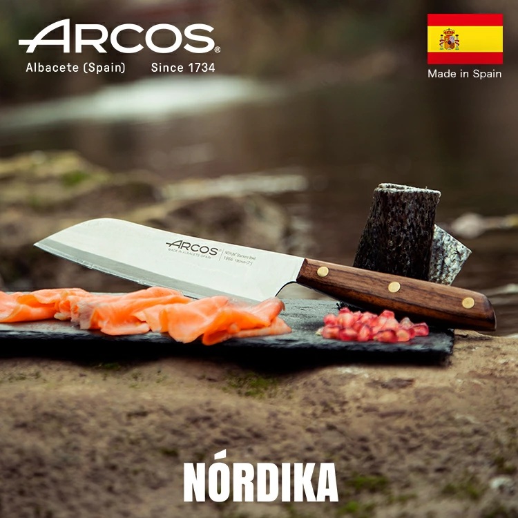 爆買 (正規品) ARCOS アルコスノルディカ 三徳ナイフ 190mm 食洗機対応 三徳 包丁 万能ナイフ