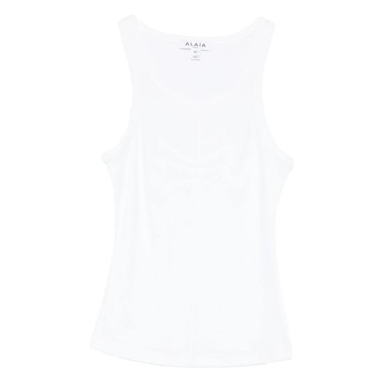 ALAIA Women Tops AA9H1389J085C 000 WHITE