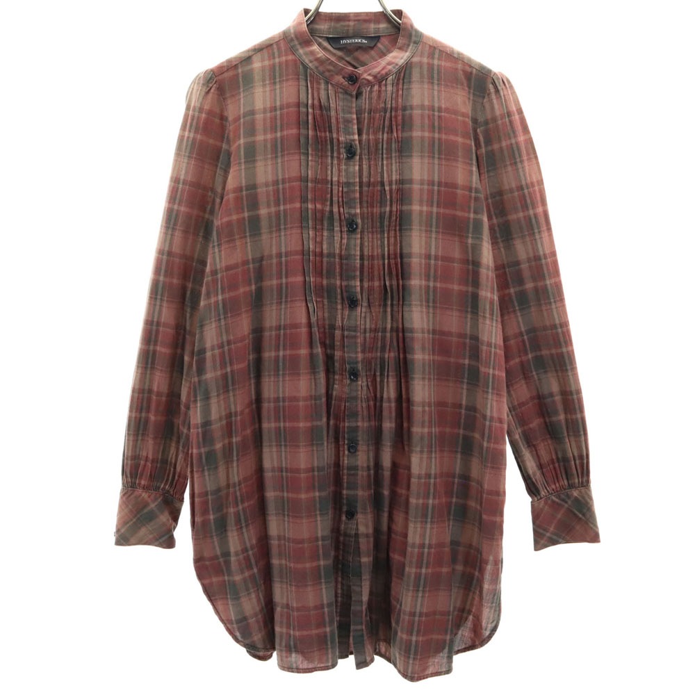 HYSTERIC チェック柄シャツ ブラウン系 楽天市場】美品 HYSTERIC GLAMOUR ヒステリックグラマー