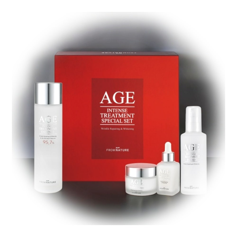 エイジインテンス トリートメント4種 スペシャルセット [ハリ+つや肌+フルケア]