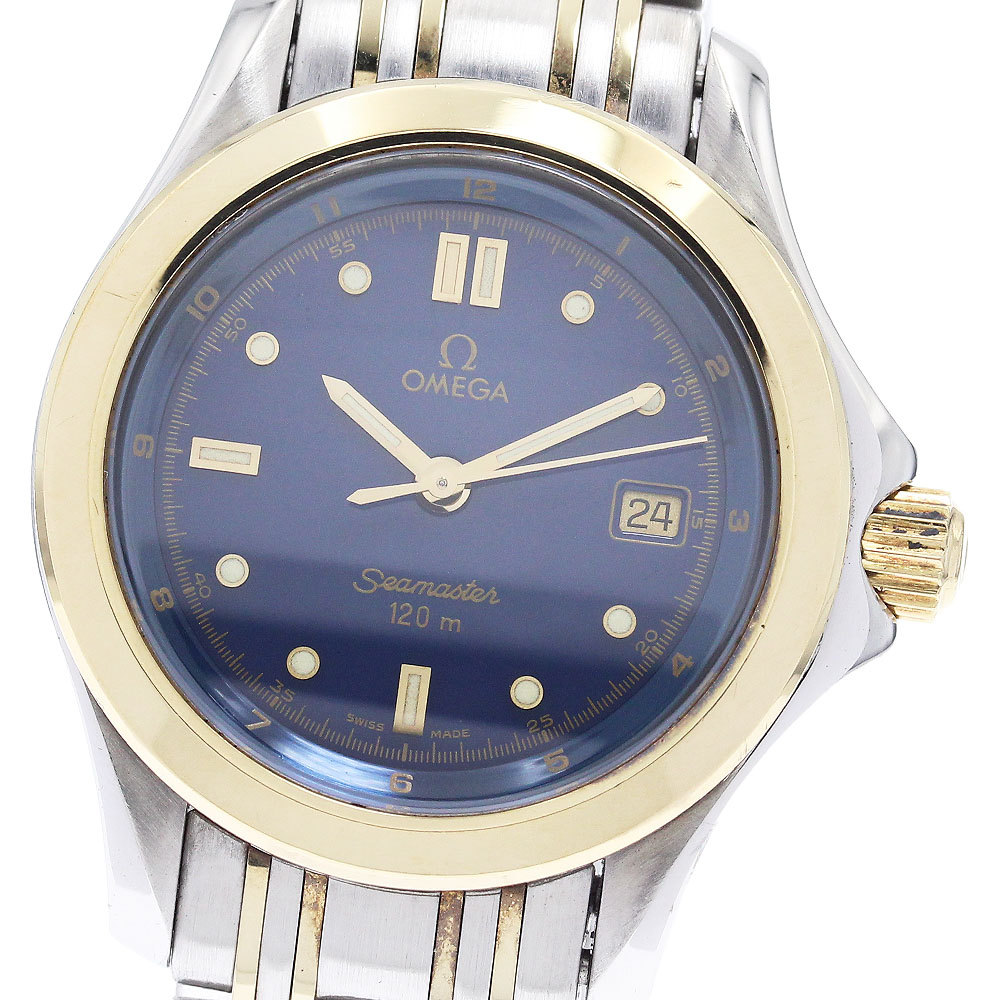 オメガ OMEGA 2371.80 シーマスター120 デイト クォーツ レディース 良品 _902505【中古】