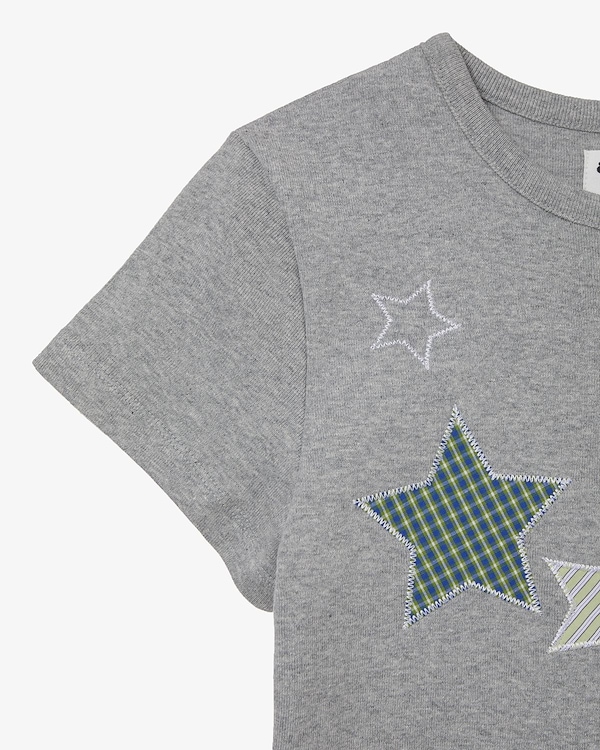 AEAE ♥ CHECK STAR TEE / 追跡付 CHECK STAR TEE [WHITE] – aeae JAPAN