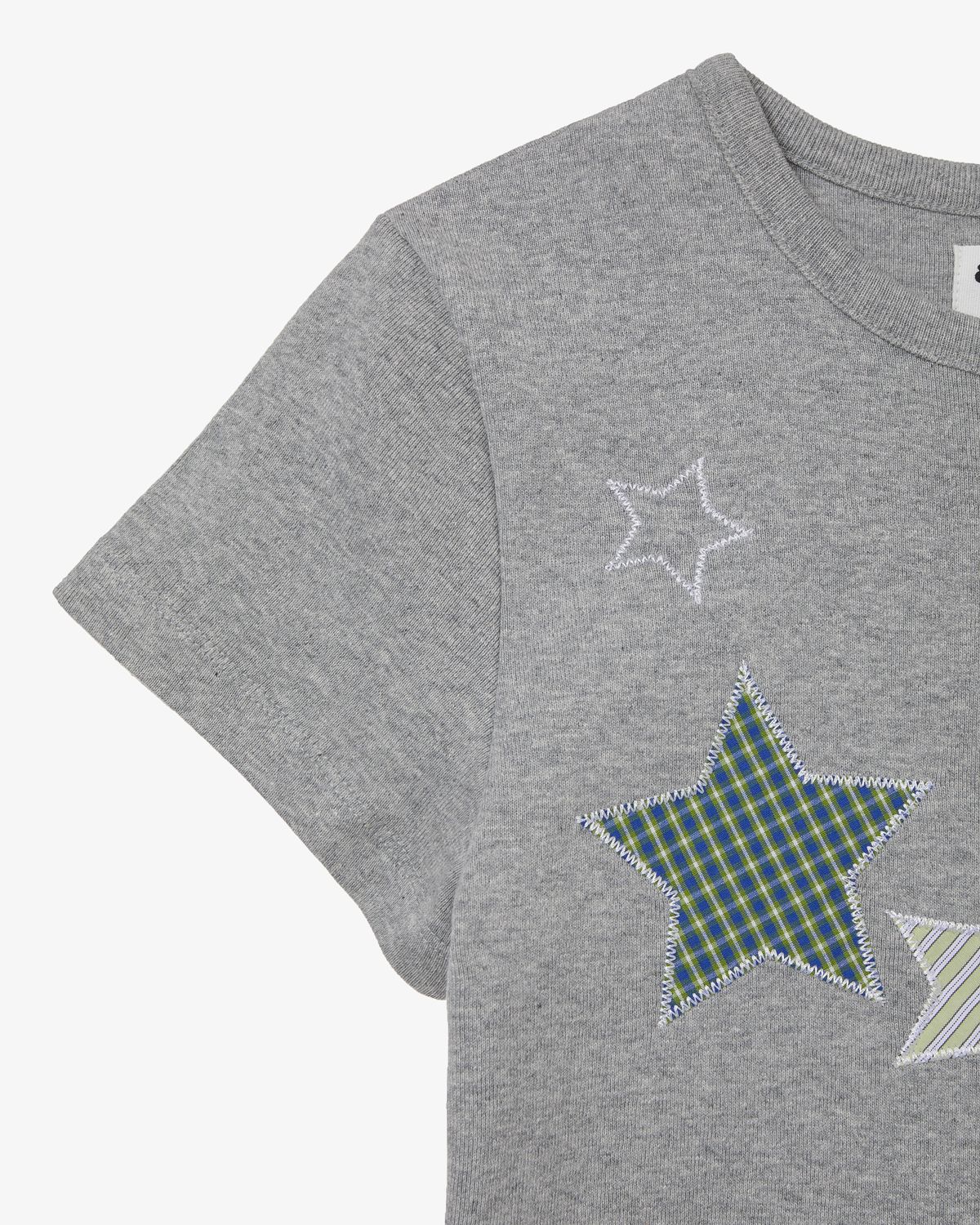 Qoo10 aeae CHECK STAR TEE 半袖 ラウ