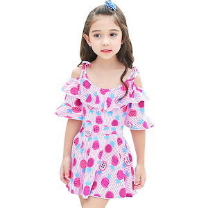 子供 水着女の子ワンピース