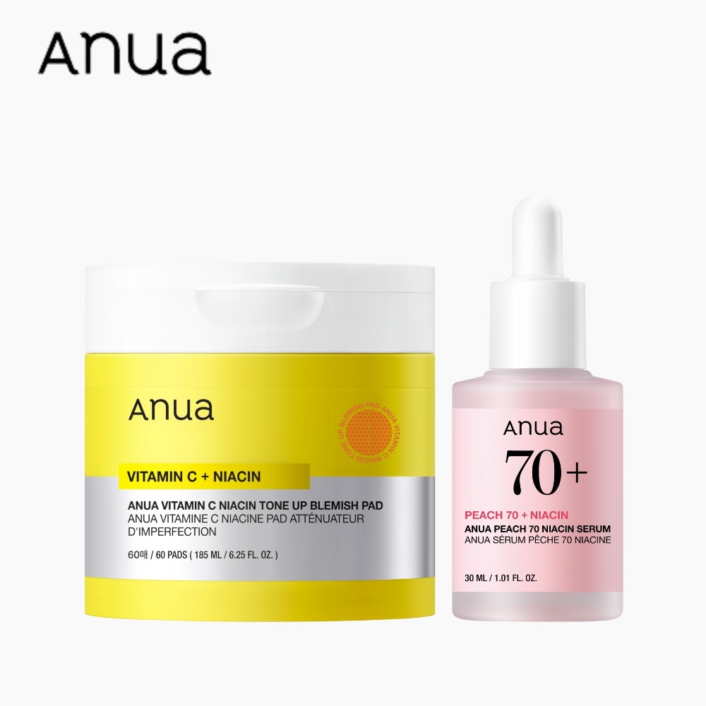 [SET] ダブルトーンアップ美白SET(ビタミンパッド1個+桃セラム1個)