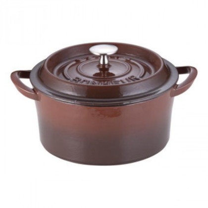 イシガキ産業 ボン・ボネール ココット 22cm ブラウン ABVB518