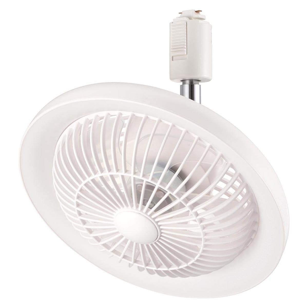 【在庫有・即納】オーム電機 OHM ファン付きLEDレールライト ライティングダクト用 ホワイト ORL-FL01-W 06-5023 レールライト ファン付きライト 天井照明