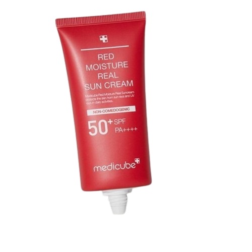 메디큐브 레드 저자극 모이스처 리얼 선크림 50ml SPF50+ PA++++ 16,653円