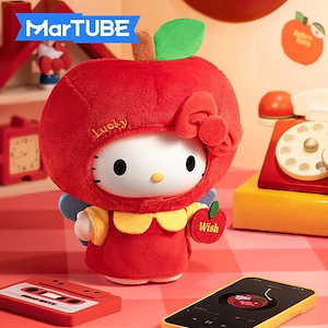 サンリオマークトゥブハローキティリンゴは音響誕生日プレゼントを願っています女の子は親友に新年プレゼントをくれます