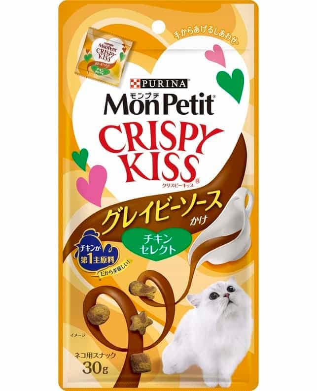 【60個セット】ネスレ日本 モンプチクリスピーキッスグレイビーソースかけチキンセレクト30g