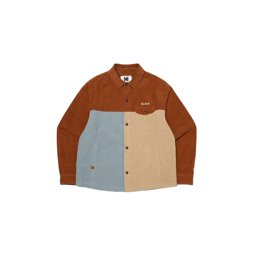 コダックアパレルブラウニーパッド入りジャケットブラウン