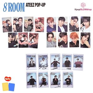 韓国　ATEEZ　ポップアップ　POP UP　8room　全員　トレカ 8枚 8room ateez