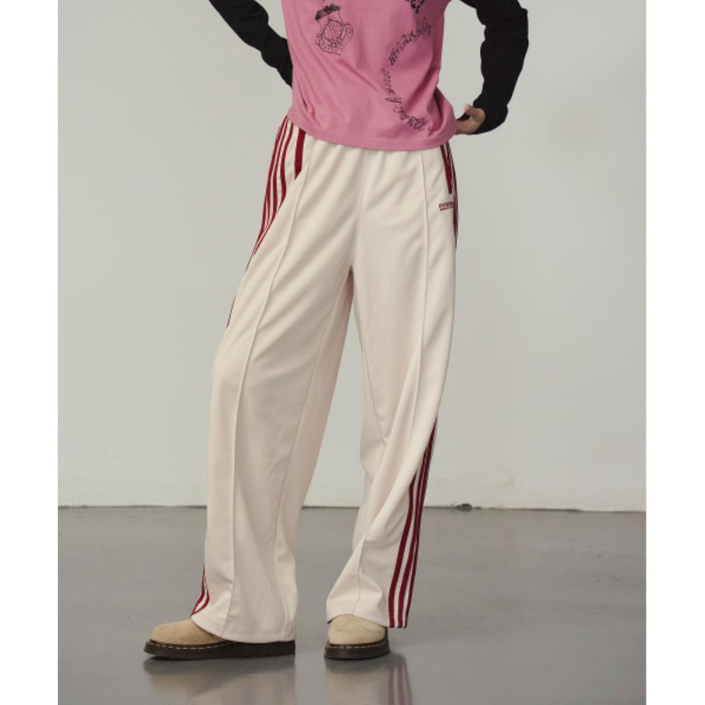 PRENDA PRDA JERSEY TRACK PANTS BEIGE BRICK RED PRTFAWPT0