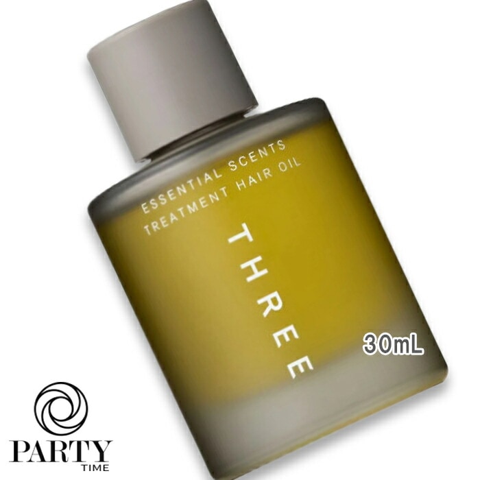 THREE エッセンシャルセンツ トリートメント ヘア オイル 30g 2025年04月30日より順次発送