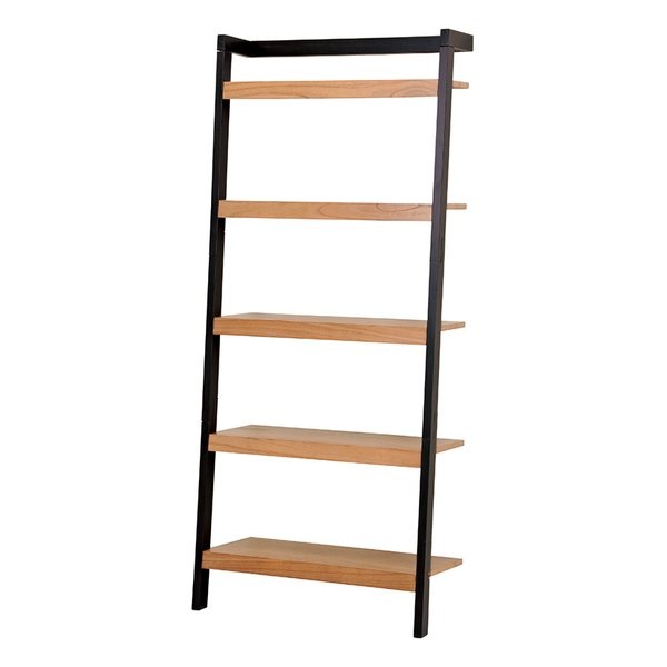 オープンラック 幅80×奥行36×高さ183cm ブラック/ナチュラル RCC-1772BK