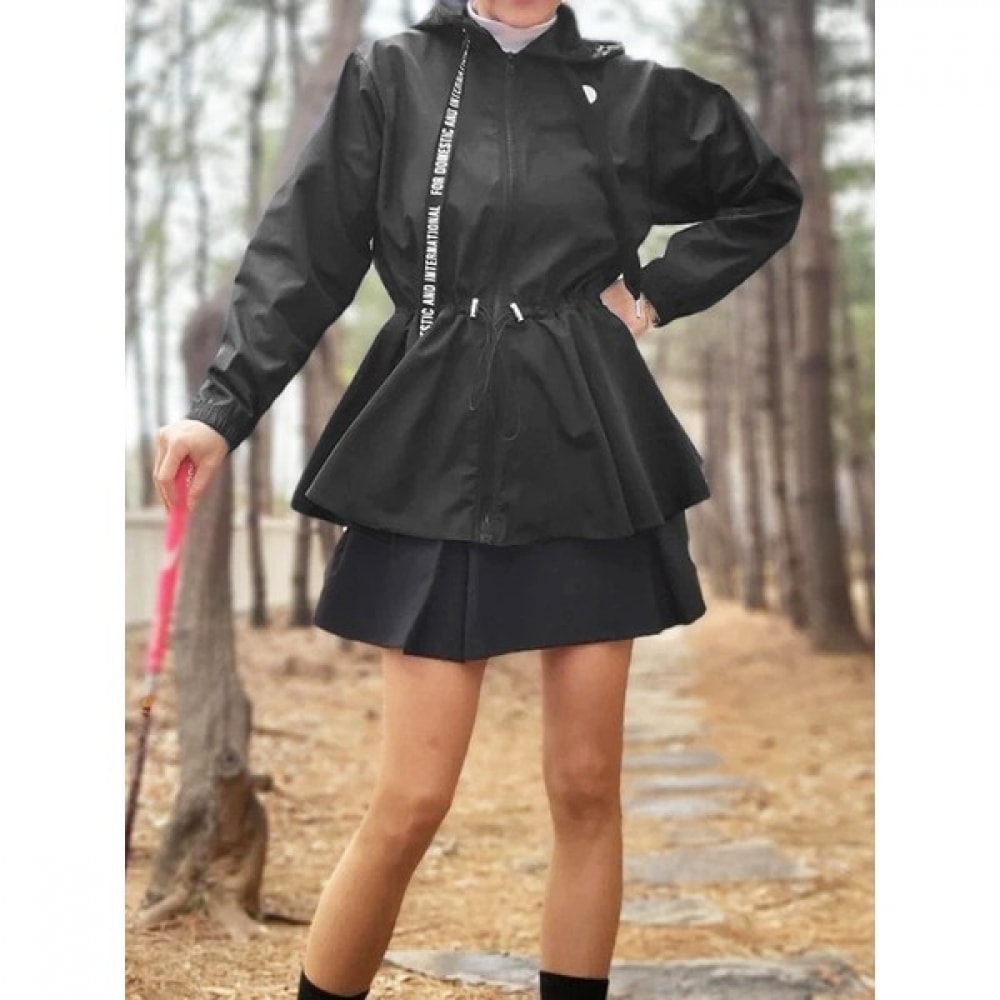 (ラックスゴルフ) ラックスゴルフティーオフ女性用レタリングフードウィンドブレーカー TO3A806W