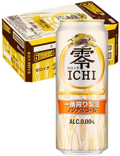【ノンアルコールビール】キリン 零ICHI ノンアルコールビールテイスト飲料 500ml24本