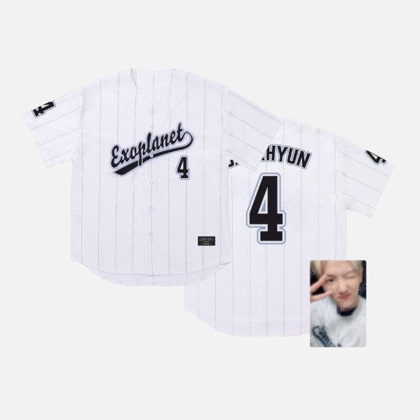 Qoo10] SMエンターテインメント EXO BASEBALL UNIFORM