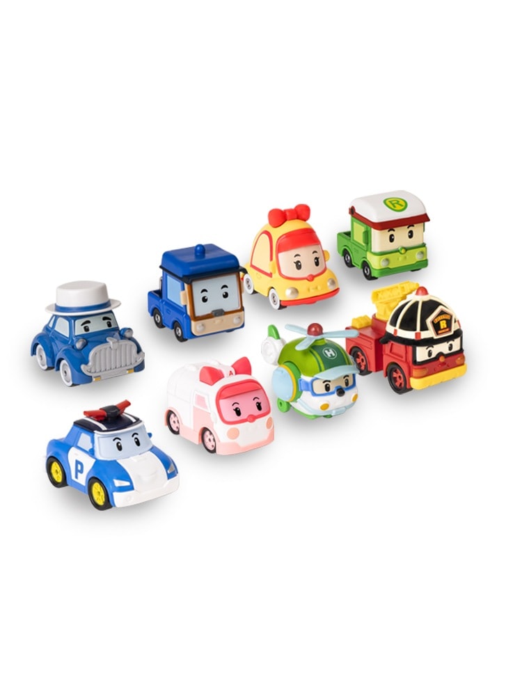 ロボカポリダイキャストブルームスタウン8種パック（ポリエンバーロイヘリミニベニーロディマスティ）