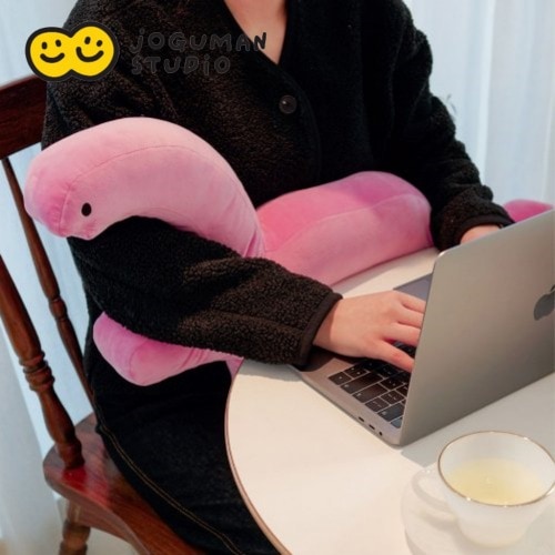 joguman studio ディプロ クッション 45×70cm ぬいぐるみ 抱き枕 ジョグマン