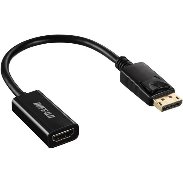 バッファロー（サプライ） DisplayPort-HDMI変換アダプタ ブラック