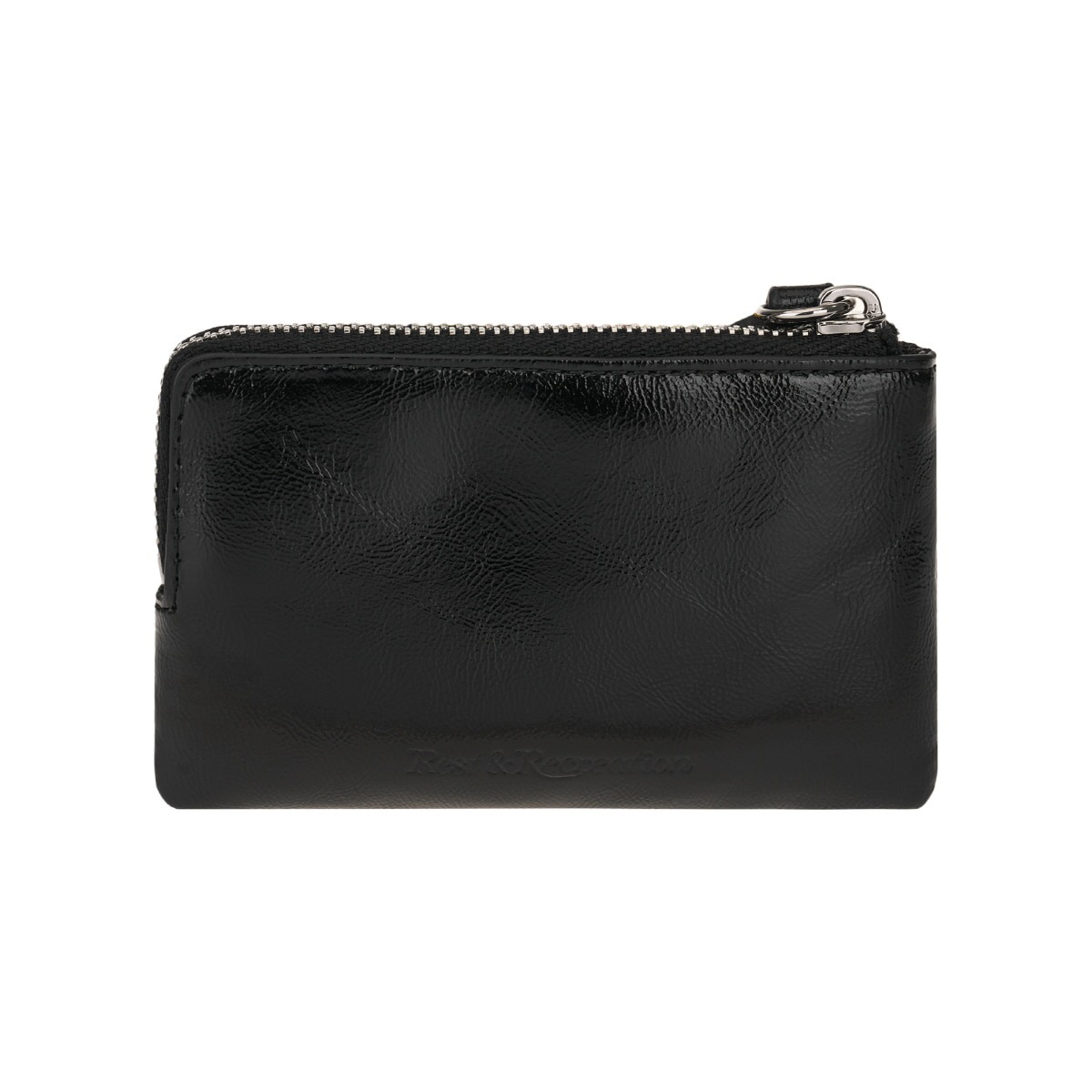 国内発送【Rest & Recreation】LOGO MINI POUCH 牛革ロゴ ポーチ Rest&Recreation】韓国人気☆ LOGO CROSSBODY POUCH (Rest