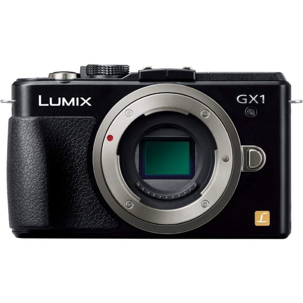 【中古】パナソニック Panasonic GX1 ボディ 1600万画素 エスプリブラック DMC-GX1-K SDカード付き