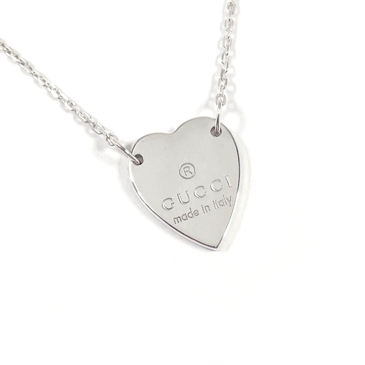 223512 J8400 8106 トレードマーク ハート ネックレス シルバー シルバー925 レディース
