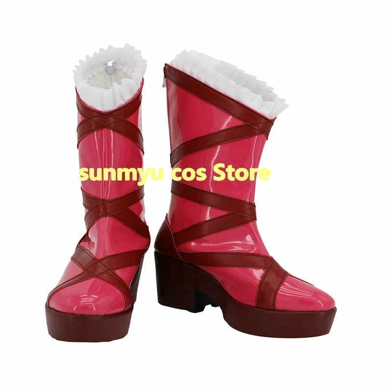 HUGっと！プリキュア／愛崎 えみる（あいさき えみる） キュアマシェリ コスプレ靴 ブーツ