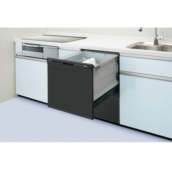 NP-45RS9K ブラック R9シリーズ [ビルトイン食器洗い乾燥機(ミドルタイプ ドアパネル型 幅45cm 5人用)]