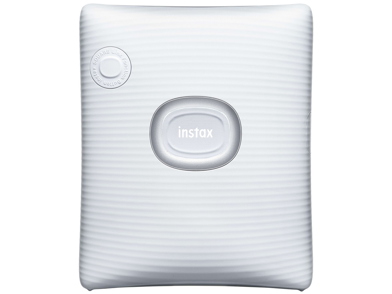 instax SQUARE Link [アッシュホワイト]スクエアフォーマットのチェキフィルムに出力するポータブルプリンター