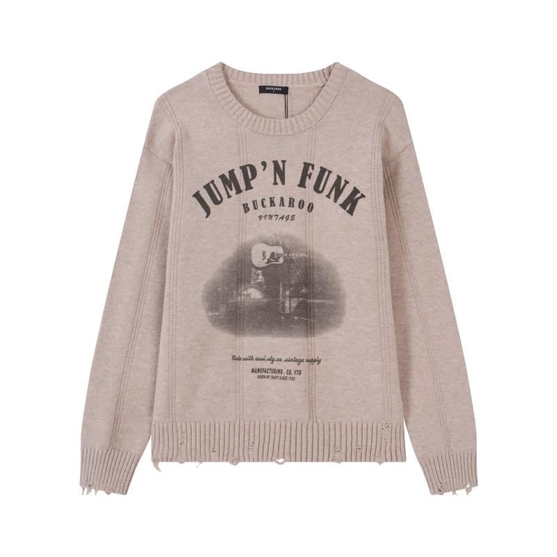 モダ釜山店 女性ラウンド アートワークニット B241KT510P