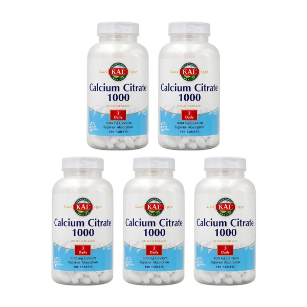 [KAL] KAL5-SETクエン酸カルシウム1000180錠