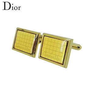 ディオール カフス カフリンクス メンズ スウィヴル式 スクエア Dior 中古