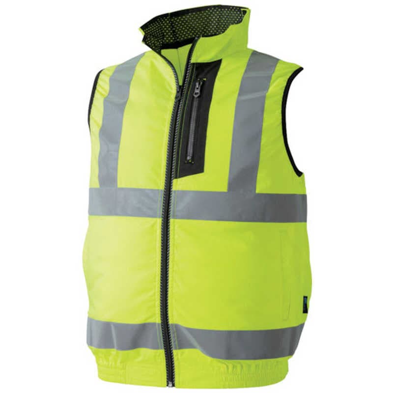 CUC CHUSAN WZ ハイビス安全EFベスト 蛍光イエロー L 900297L