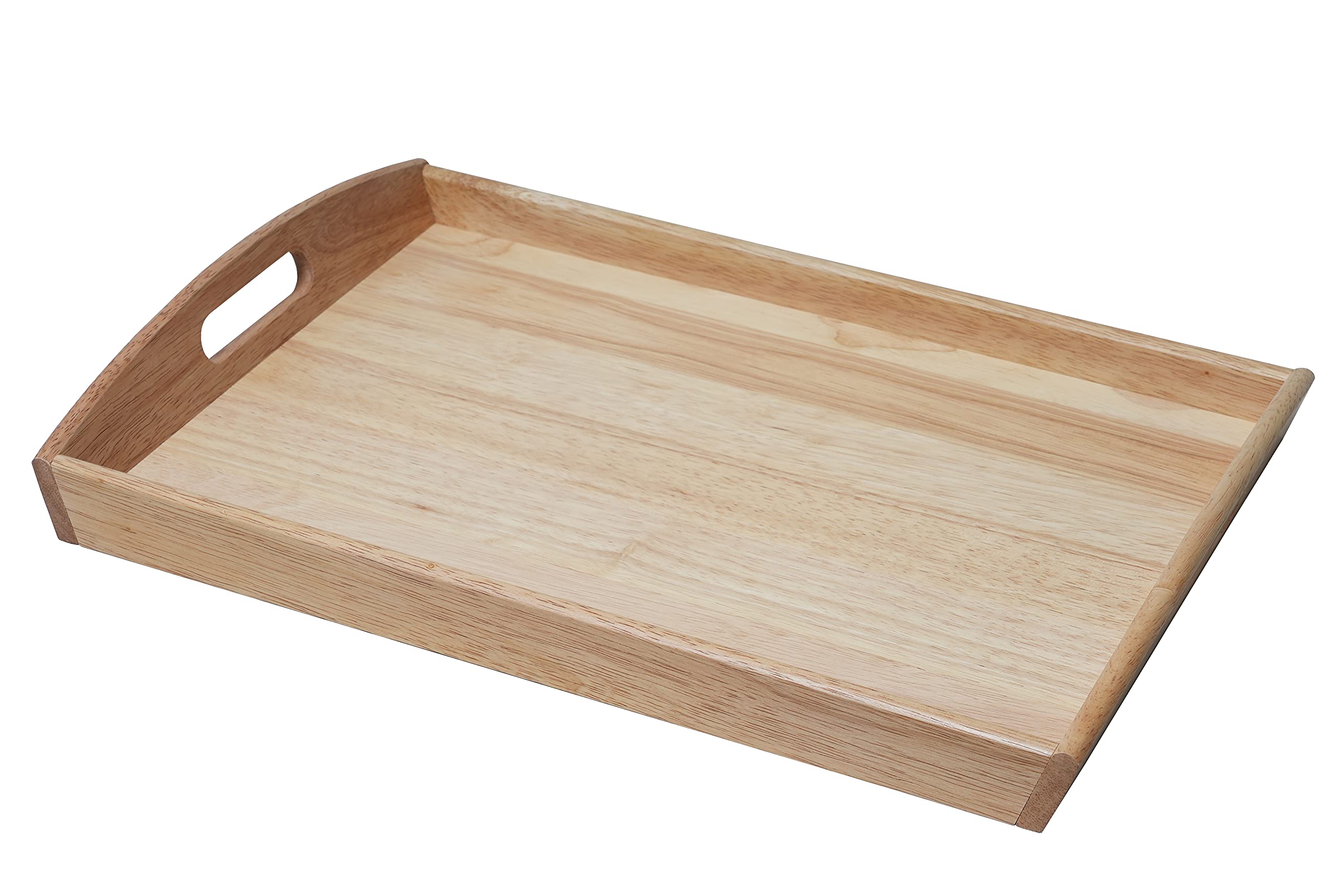 木製 トレー 大 角型 お盆 フレア H-3045 4,157円