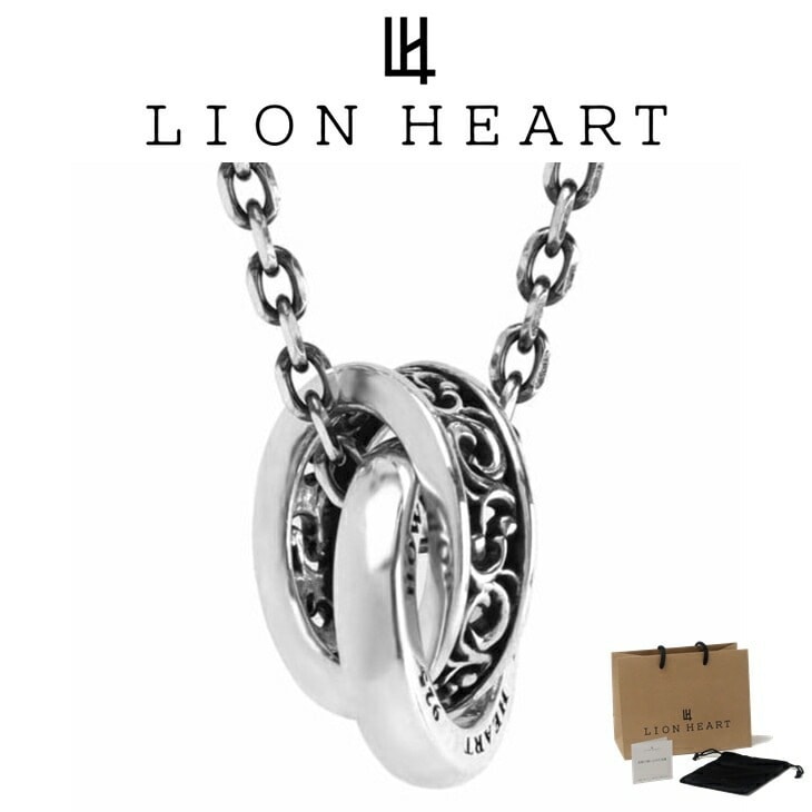 ネックレス メンズ レディース ゴーティーシャイン ダブルリング LH HOWL SV925 LH-1NE342 クリスマス 誕生日 プレゼント ギフト 彼氏 【ネコポス】