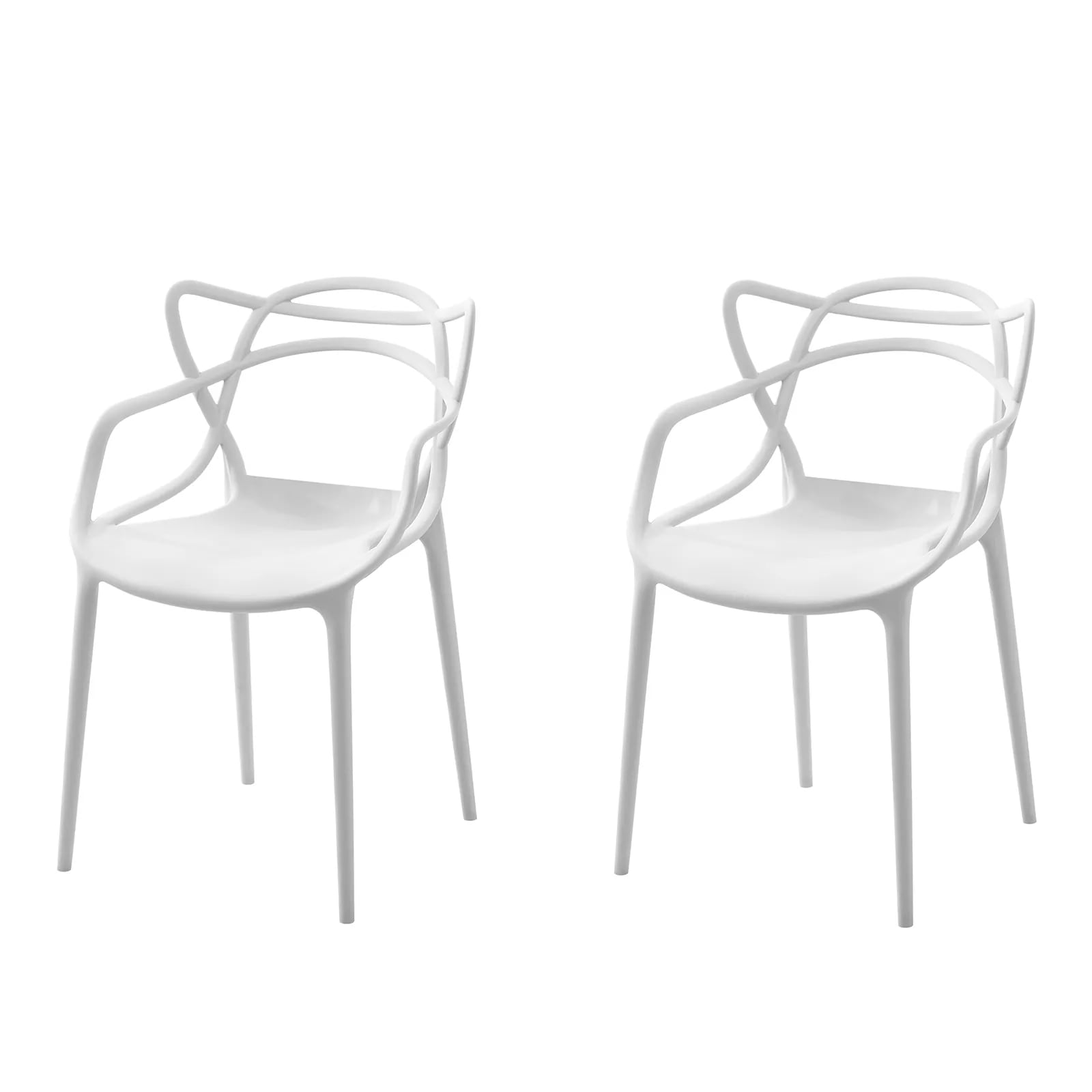 [国内発送]466ダイニングチェア ポリプロピレン2脚